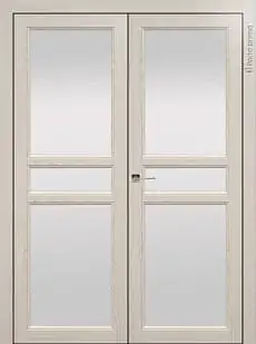 Дверь Sorrento / Сорренто Е2 Дуб шампань со стеклом