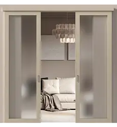 Дверь Tivoli / Тиволи З-1 Версилк крем со стеклом