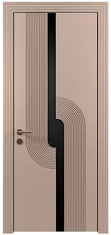 Дверь Cascato Moderno Бежевое Ядро Миндаля эмаль (RAL 070-85-05) без стекла