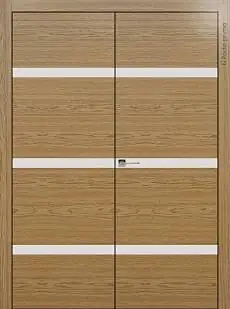 Дверь Tivoli / Тиволи Г-4 Дуб карамель без стекла