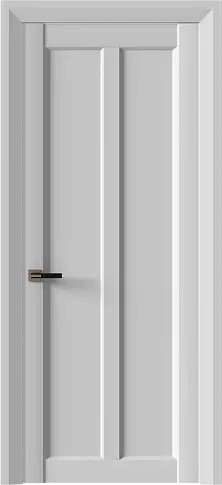 Дверь Prato Neo Classic Decoro Серая эмаль (RAL 7047) без стекла