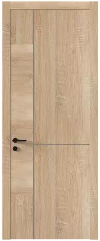 Дверь Tivoli Г-1 Дуб сонома светлый без стекла