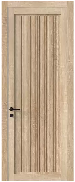 Межкомнатная дверь Tivoli З-2, Без стекла (ДГ), цвет - Дуб сонома светлый