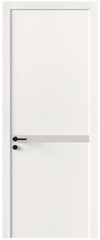 Дверь Tivoli Б-4 Белоснежная мягкая шагрень со стеклом