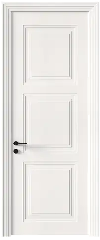 Дверь Milano Neo Classic Scalino Белоснежная мягкая шагрень без стекла