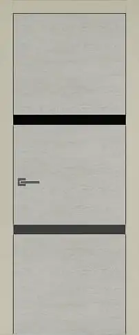 Дверь Tivoli В-4 Серо-оливковая эмаль по шпону (RAL 7032) без стекла