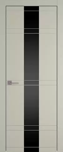 Дверь Tivoli Ж-4 Серо-оливковая эмаль (RAL 7032) со стеклом