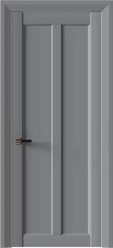 Дверь Prato Neo Classic Decoro Серебристо-серая эмаль (RAL 7045) без стекла