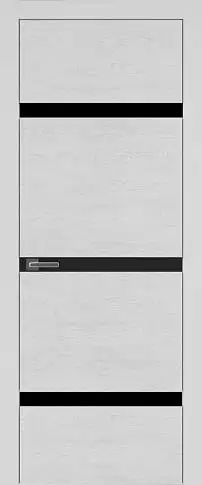 Дверь Tivoli Г-4 Серая эмаль по шпону (RAL 7047) без стекла