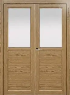 Дверь Sorrento / Сорренто Б1 Дуб карамель со стеклом