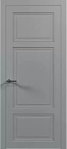 Дверь Siena Neo Classic Серебристо-серая эмаль (RAL 7045) без стекла