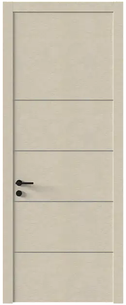 Межкомнатная дверь Tivoli Д-3, Без стекла (ДГ), цвет - Версилк крем