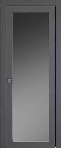 Дверь Tivoli З-5 Графитово-серая эмаль (RAL 7024) со стеклом
