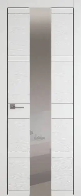 Межкомнатная дверь Tivoli / Тиволи Ж-2, Со стеклом (ДО), цвет - Белая эмаль-эмаль по шпону (RAL 9003)