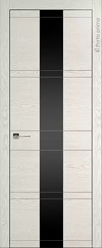 Дверь Tivoli Ж-2 Белый ясень nano-flex со стеклом