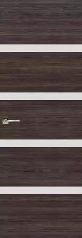 Дверь Tivoli Д-4 Invisible Венге Нуар без стекла