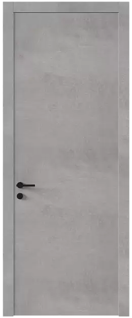 Межкомнатная дверь Tivoli А-1, Без стекла (ДГ), цвет - Белый камень