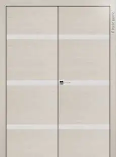 Дверь Tivoli / Тиволи Г-4 Дуб шампань без стекла