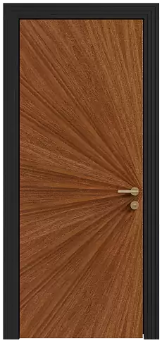Дверь Sole Moderno Итальянский орех без стекла