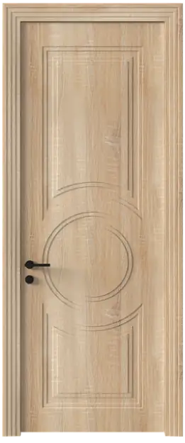 Межкомнатная дверь Ravenna Neo Classic Scalino, Без стекла (ДГ), цвет - Дуб сонома светлый