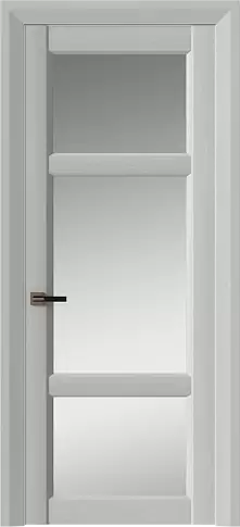 Дверь Siena Neo Classic Decoro Пепельный ST со стеклом