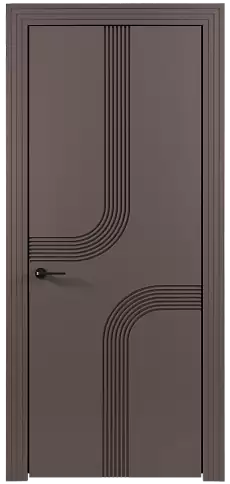 Дверь Armonia Moderno Серо-Розовый мордовник эмаль (RAL 020-60-05) без стекла