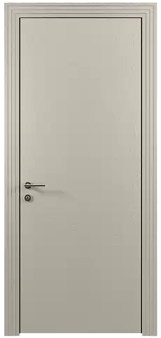 Дверь Tivoli А-4 Жемчужная эмаль по шпону (RAL 1013) без стекла