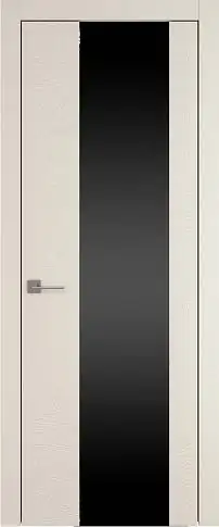 Дверь Tivoli Е-1 Жемчужная эмаль по шпону (RAL 1013) со стеклом