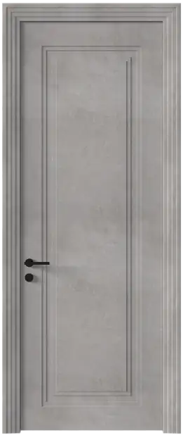 Межкомнатная дверь Domenica Neo Classic Scalino, Без стекла (ДГ), цвет - Белый камень