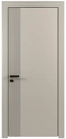Дверь Sinistro Moderno Жемчужная эмаль (RAL 1013) без стекла