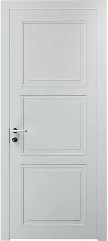 Дверь Milano Neo Classic Серая эмаль (RAL 7047) без стекла