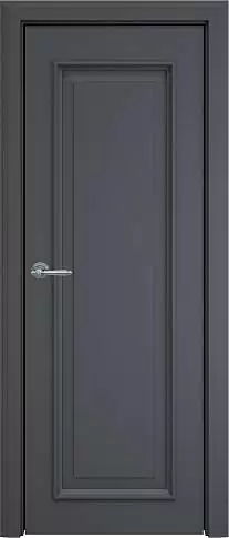 Дверь Domenica Porta Classic LUX Графитово-серая эмаль (RAL 7024) без стекла