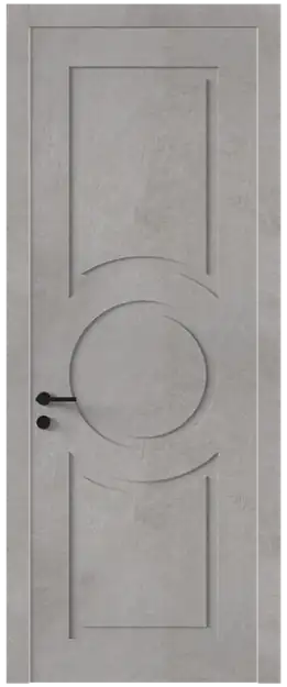 Межкомнатная дверь Tivoli М-5, Без стекла (ДГ), цвет - Белый камень