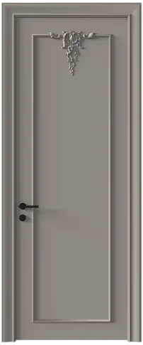 Дверь Tivoli А-1 Серая стяжка эмаль (RAL 060-60-05) без стекла