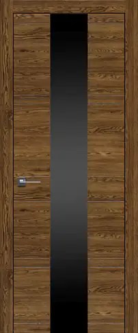 Дверь Tivoli / Тиволи Ж-2 Дуб коньяк со стеклом