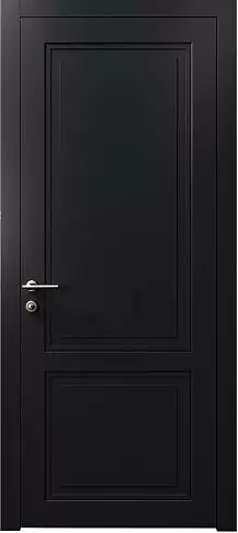 Дверь Dinastia Neo Classic Черная эмаль (RAL 9004) без стекла