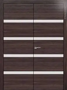 Дверь Tivoli / Тиволи Д-4 Венге Нуар без стекла