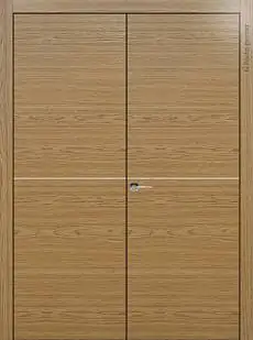 Дверь Tivoli / Тиволи Б-3 Дуб карамель без стекла