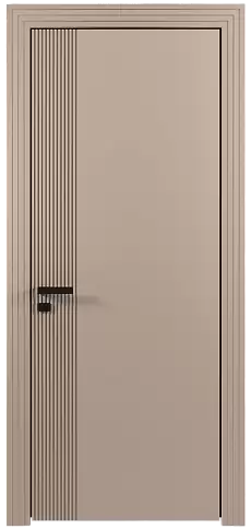 Дверь Sinistro Moderno Бежевое Ядро Миндаля эмаль (RAL 070-85-05) без стекла