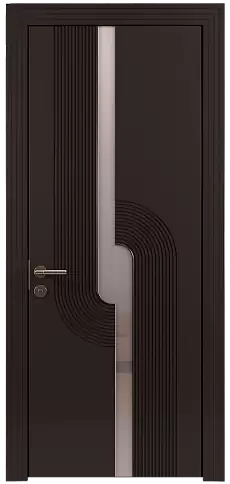 Дверь Cascato Moderno Чёрный Базальт эмаль (RAL 040-30-05) без стекла