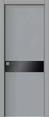 Дверь Tivoli И-4 Серебристо-серая эмаль (RAL 7045) без стекла