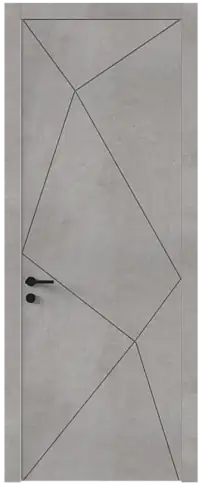 Дверь Tivoli П-5 Белый камень без стекла