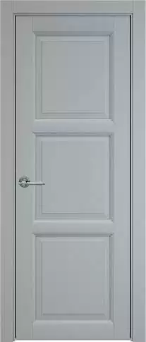 Дверь Milano Porta Classic Серебристо-серая эмаль (RAL 7045) без стекла