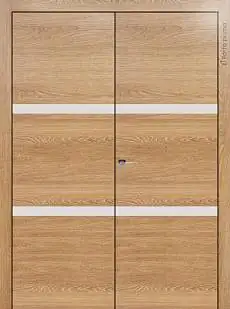 Дверь Tivoli / Тиволи В-4 Дуб капучино без стекла