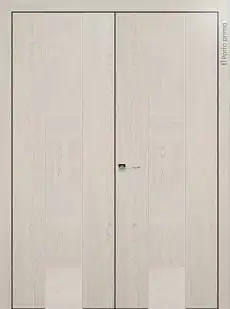 Дверь Tivoli / Тиволи Б-1 Дуб шампань без стекла