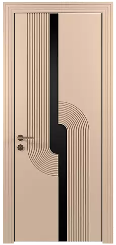 Дверь Cascato Moderno Бежевый Мел эмаль (RAL 075-80-10) без стекла