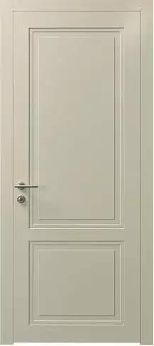 Дверь Dinastia Neo Classic Серо-оливковая эмаль (RAL 7032) без стекла