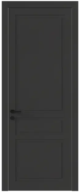 Межкомнатная дверь Tivoli Е-5, Без стекла (ДГ), цвет - Диамант серый