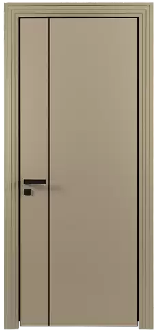 Дверь Piazza Moderno Серое Льняное волокно эмаль (RAL 075-70-10) без стекла