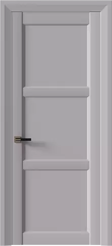 Дверь Milano Neo Classic Decoro Серый Флокс эмаль (RAL 358-71-02) без стекла